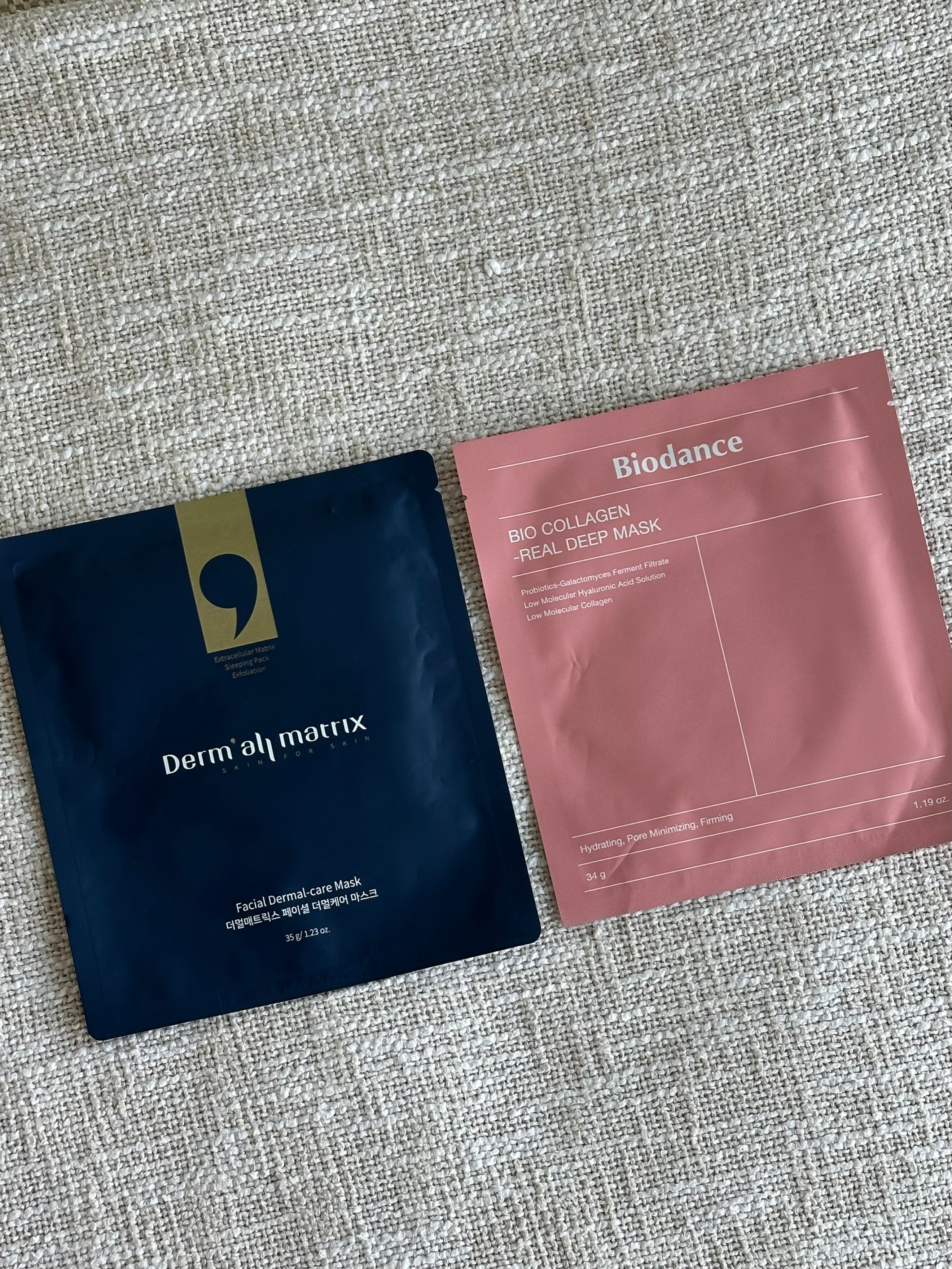 Biodance Collagen Mask vs Dermall Matrix: Which Collagen Mask is Best for Your Skin?
