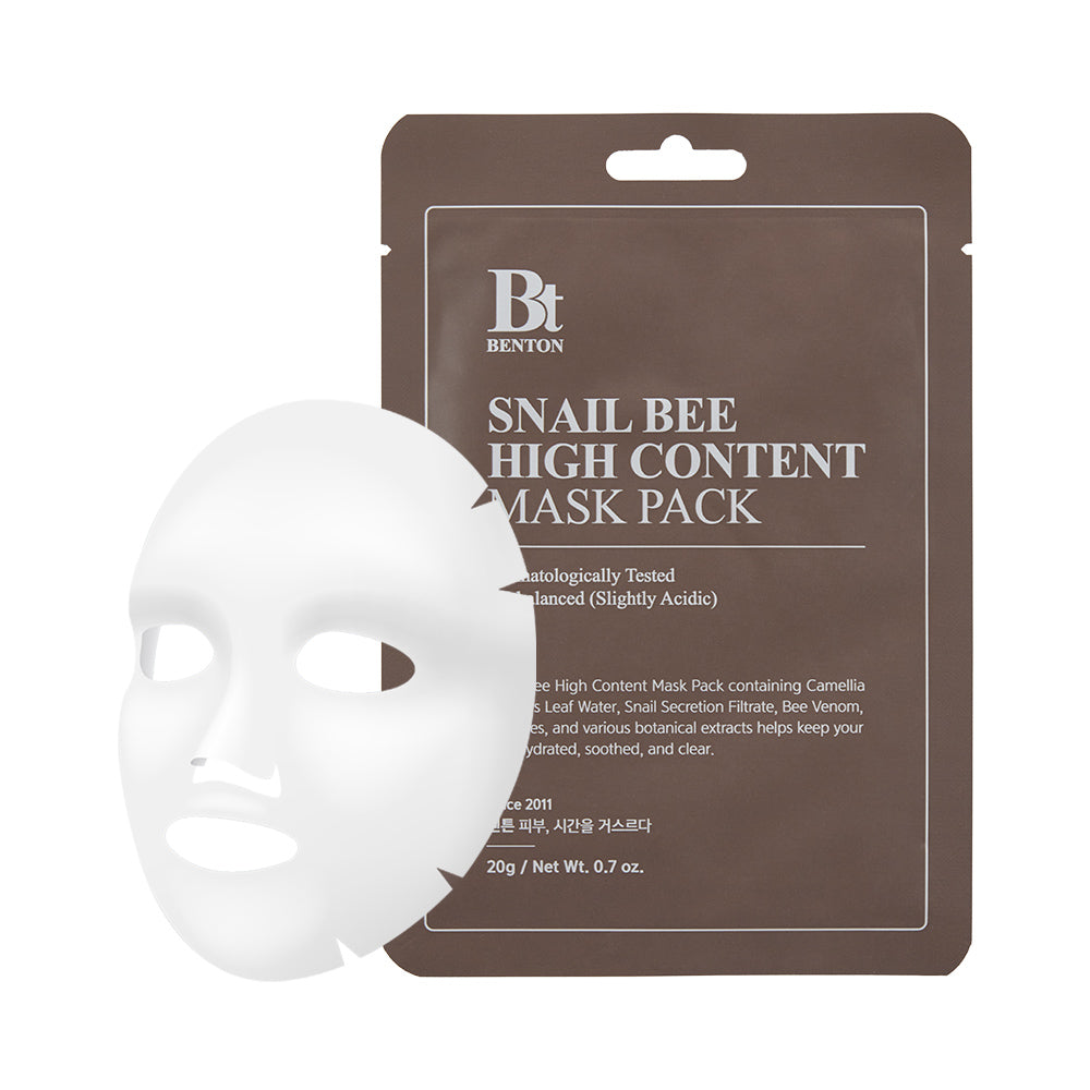 Benton Snail Bee High Content Mask Pack (1 Box 10ea)