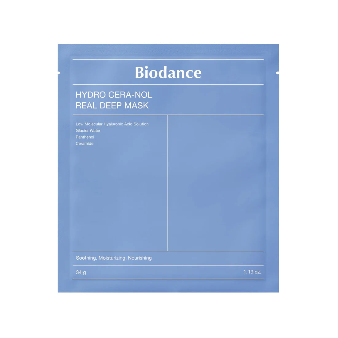 BIODANCE Hydro Cera-Nol Real Deep Mask 1PC